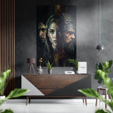 Game of Thrones Brushed Aluminum Dibond Wall Art.